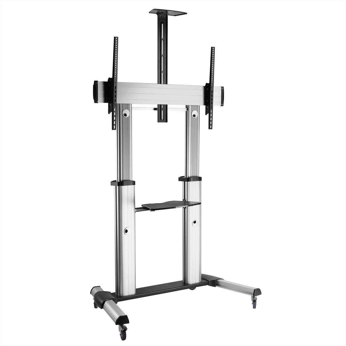 ROLINE »ROLINE LCD-/TV-Rollständer, 60-100 Zoll, bis 100 kg, silberfarben«