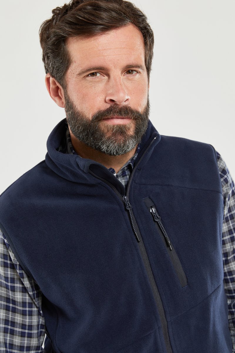 Veste polaire sans manches PAIMPOL