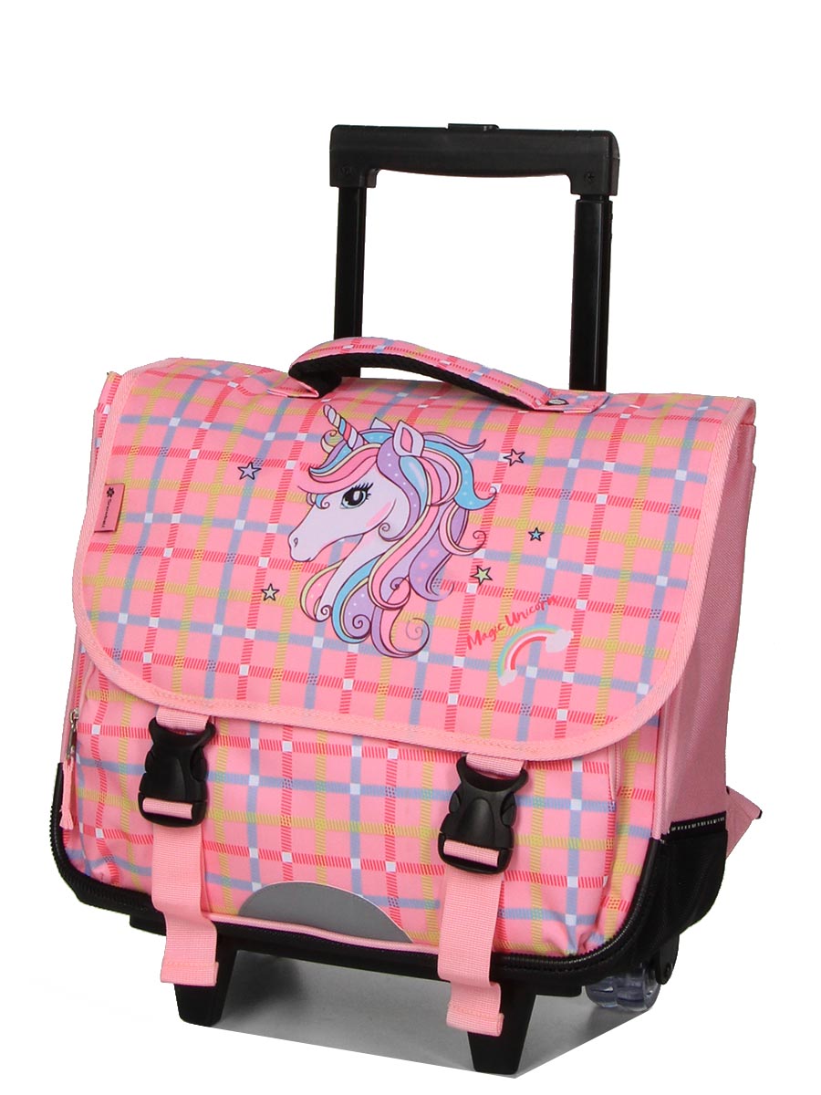 Cartable À roulettes Snowball Romantique Licorne 38 cm