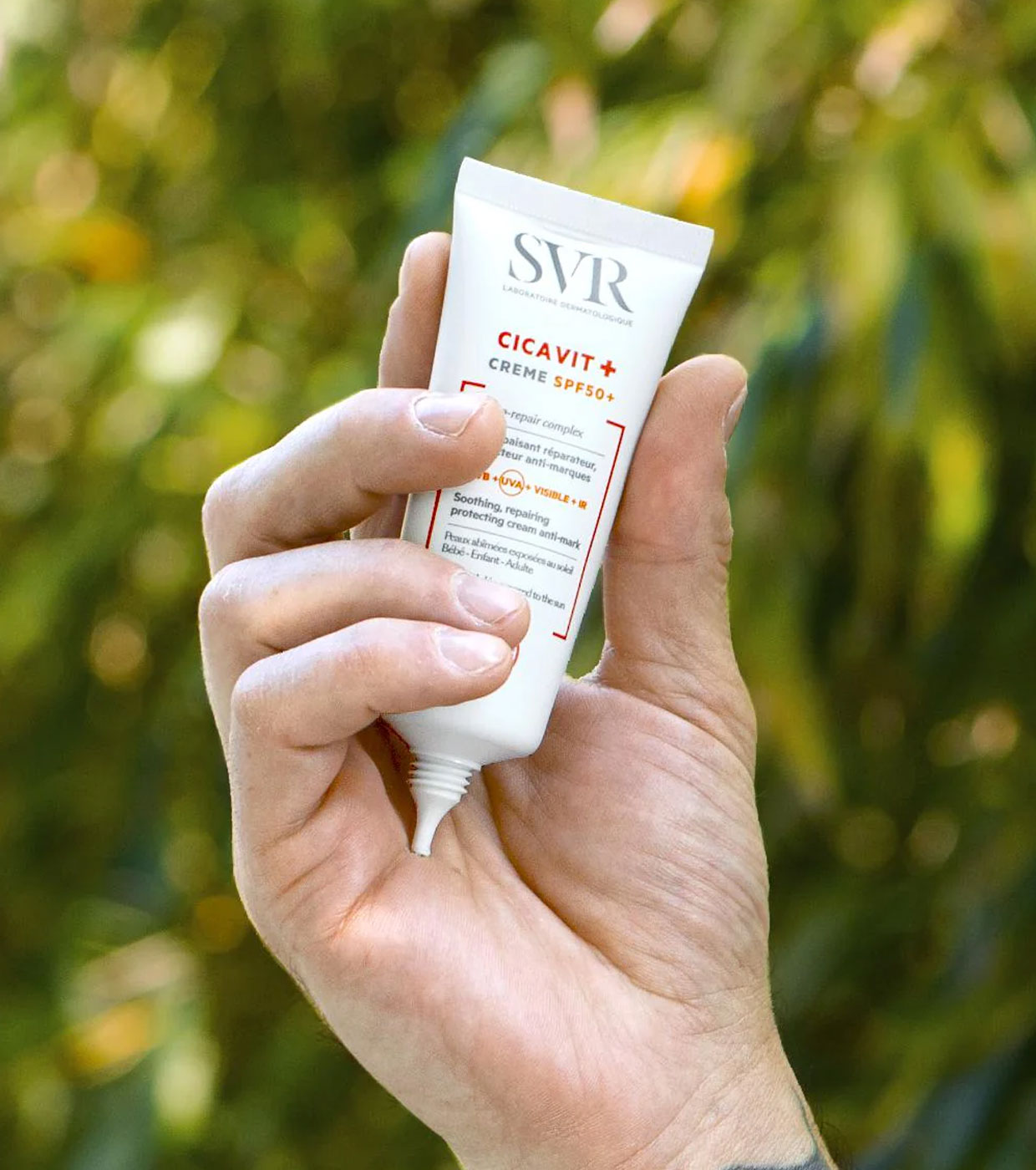 SVR - *Cicavit+* - Creme facial anti-marcas calmante e reparador FPS50+