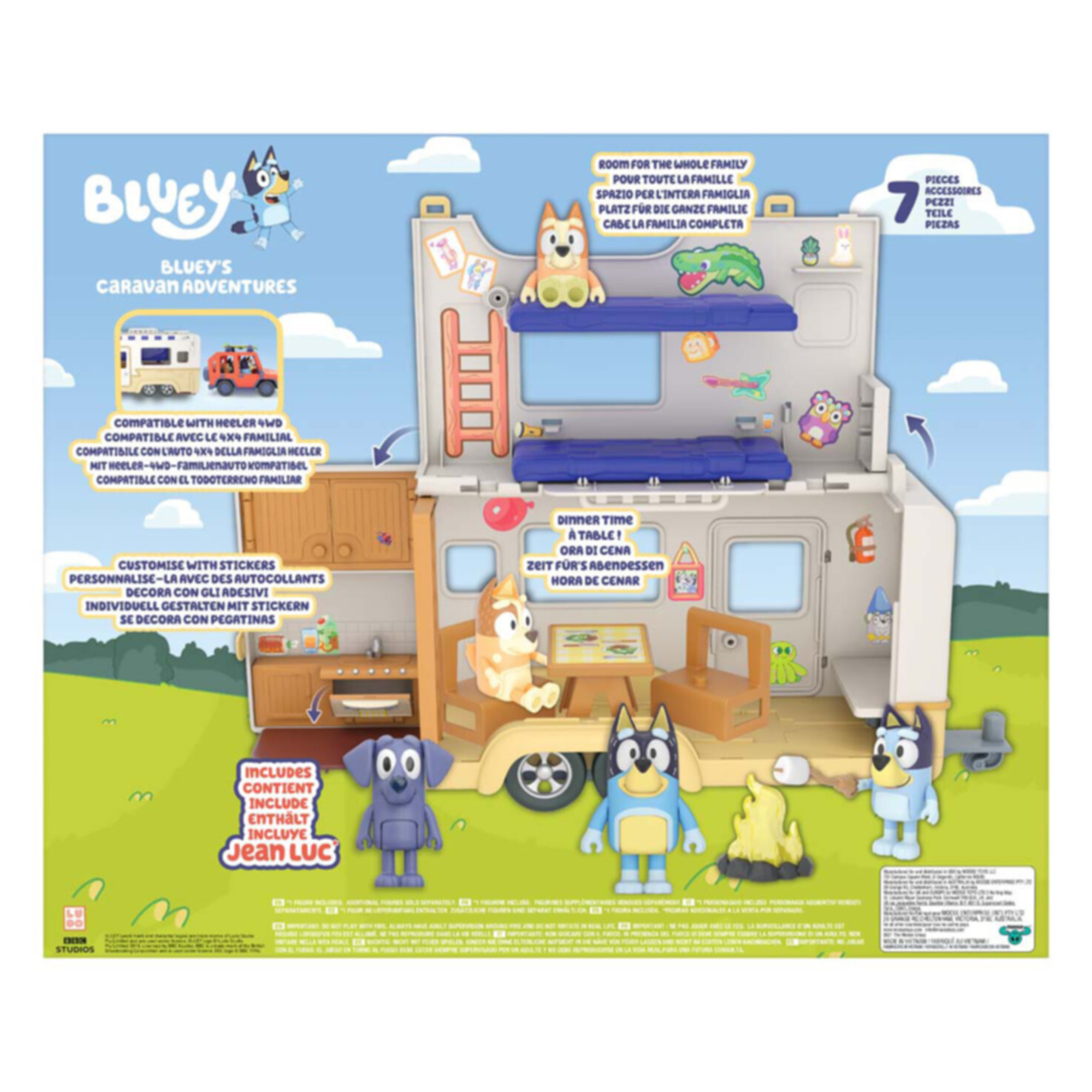 Bluey Wohnwagen Spielset
