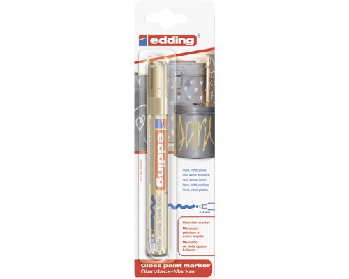 edding verfmarker, verfpen 750 goud