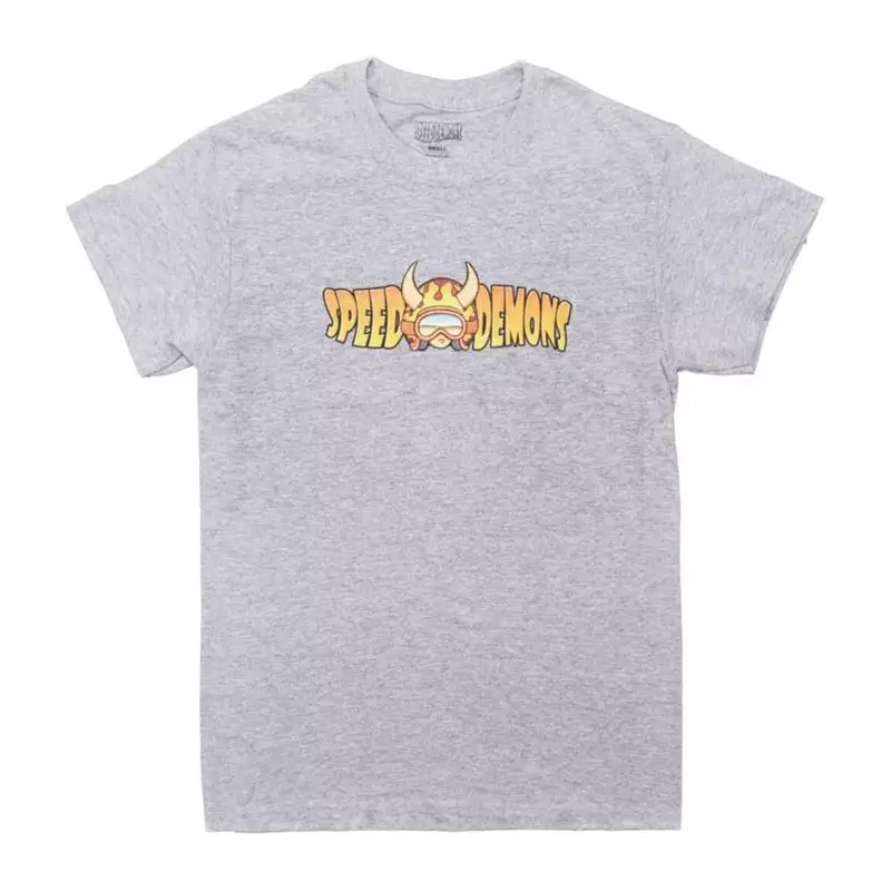 T-Shirt SPEED DEMONS Skate Hot Shot Grey