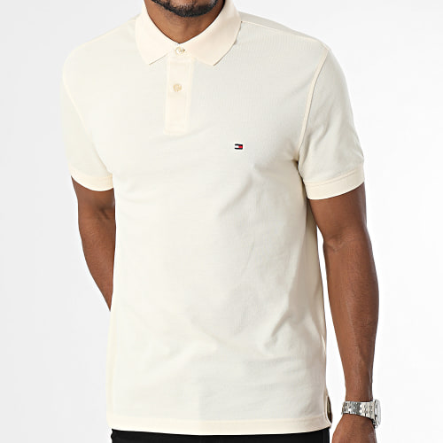 Polo Manches Courtes Regular Polo 1985 7770 Ecru