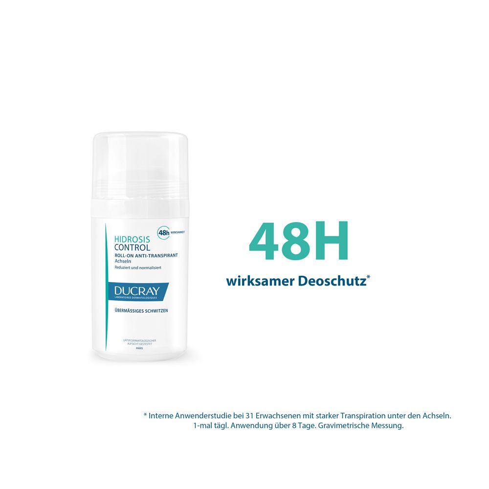 DUCRAY HIDROSIS CONTROL - Anti-Transpirant Roll-On