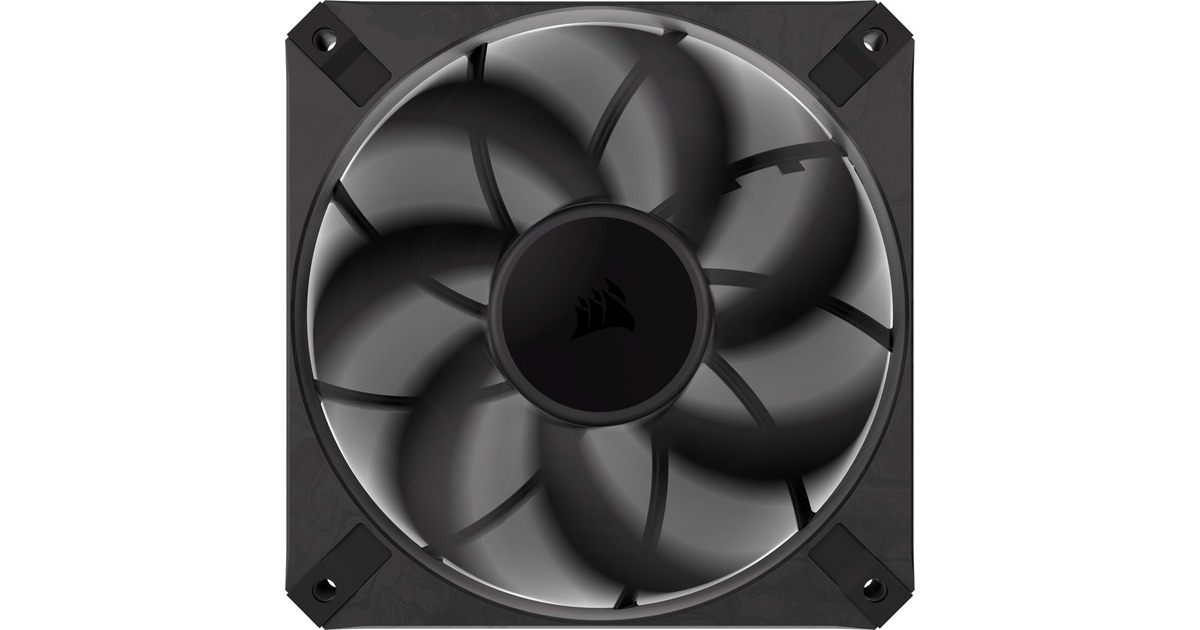 CorsairRS120 MAX Thick case fan  (Zwart, 120 x 120 x 30 mm, PWM)