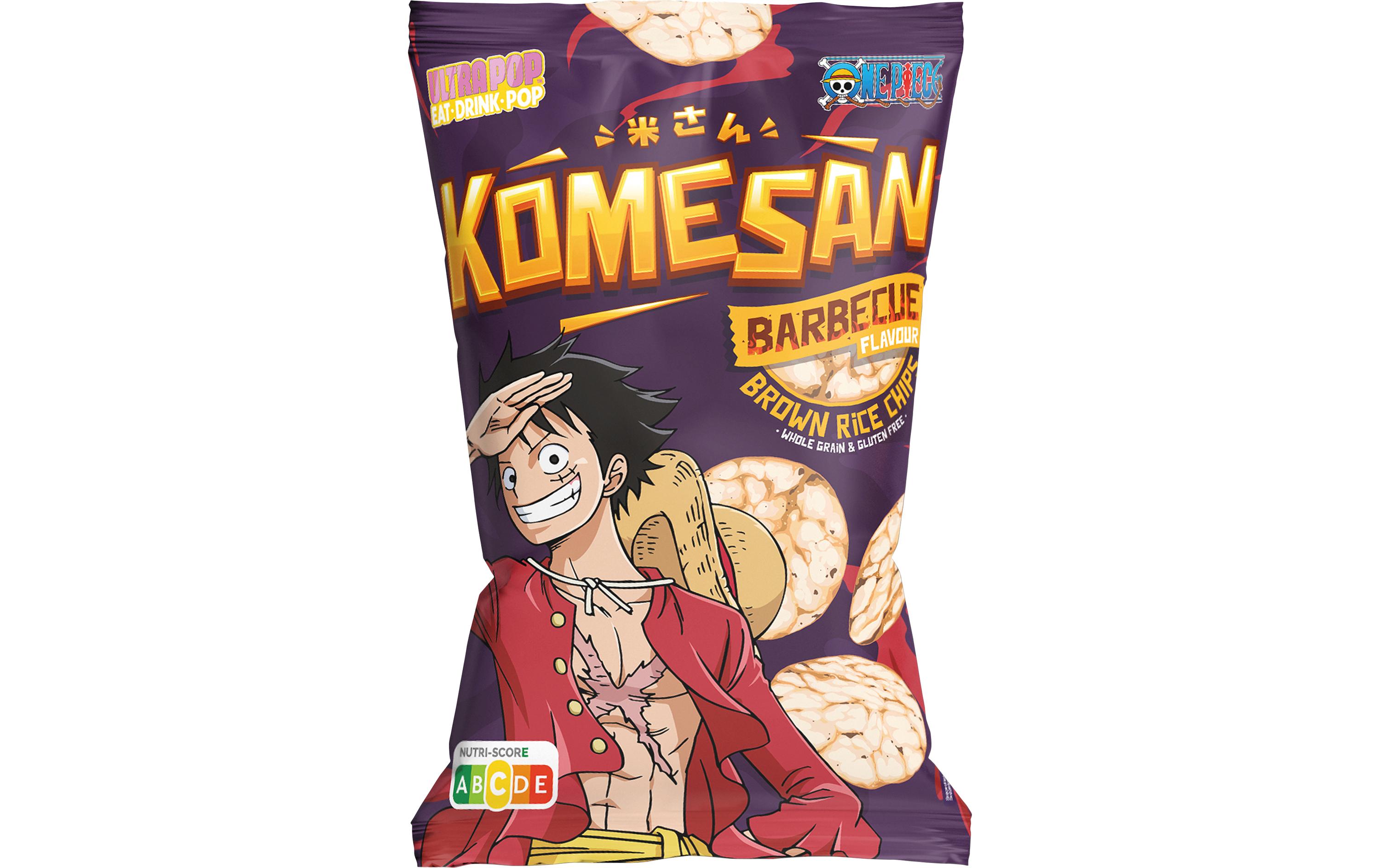 Chips Komesan Rice Luffy BBQ 60 gSnack für zwischendurch