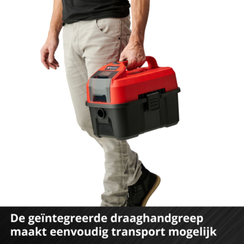 Einhell 18V nat-/droogzuiger TE-VC 18/10 Li (zonder accu)