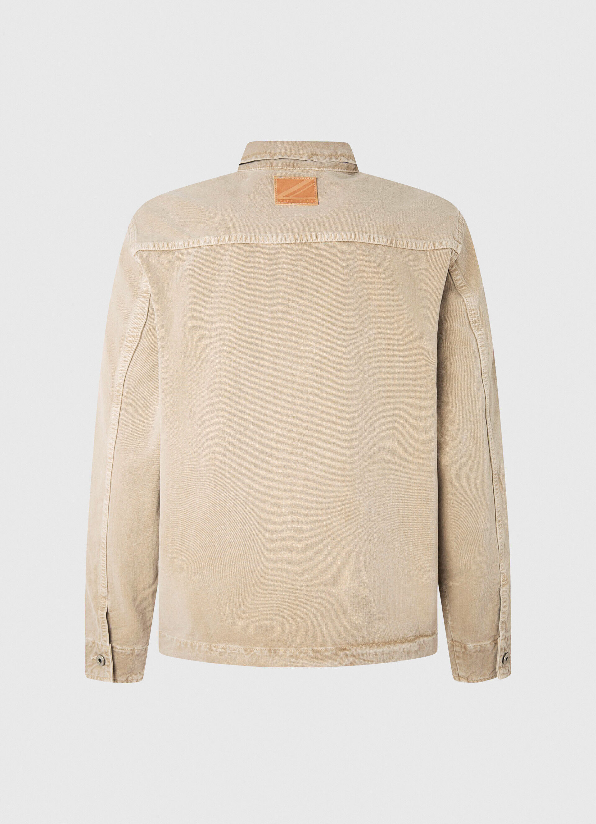 CAMISETA DENIM RELAXED BAILEY - Bege Malte