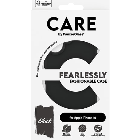 PanzerGlass iPhone 16 cover - sort