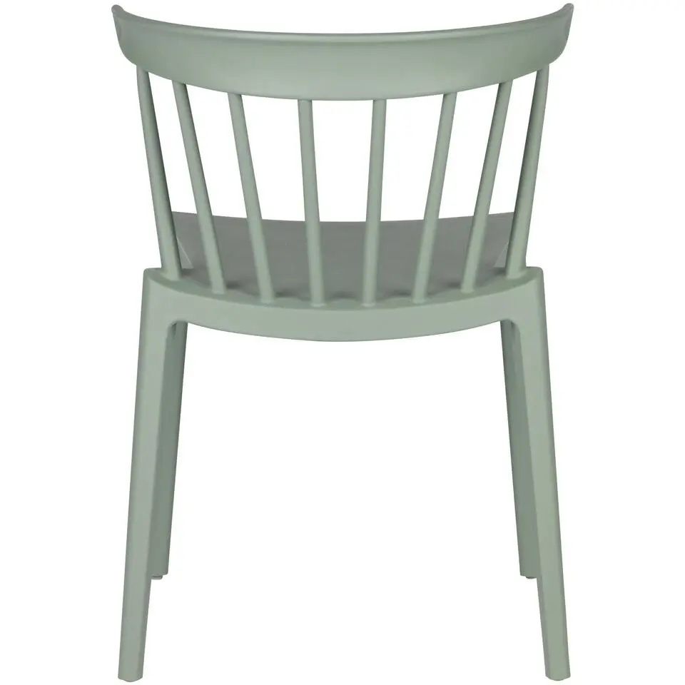 WOOOD Bliss Tuinstoelen - Kunststof - Jadegroen - Set van 4
