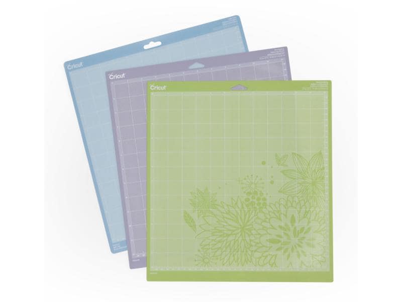 Cricut Schneidematte Variety Pack 3 Stück Schneidematten-Set für zahlreiche Materialien