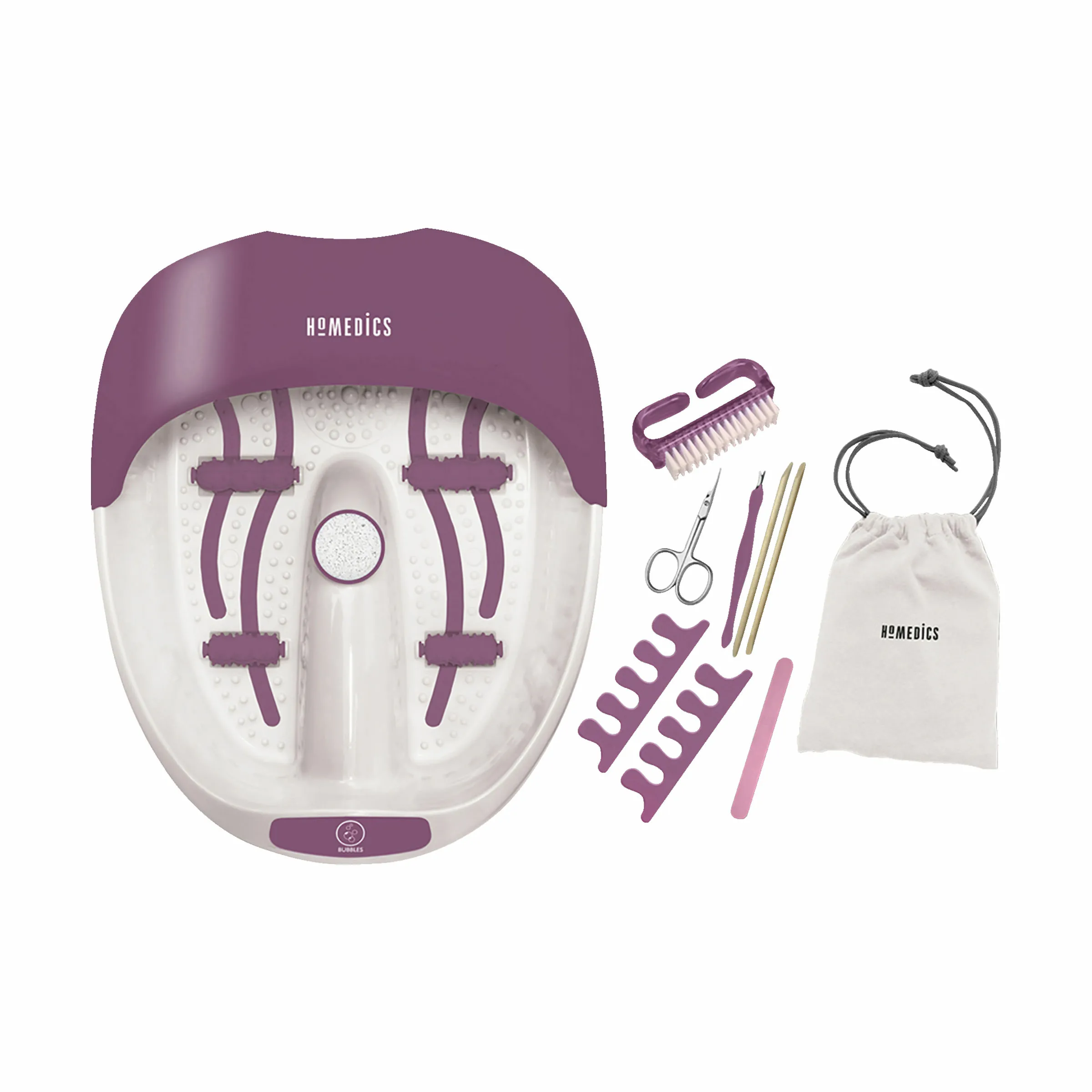 HoMedics 3-i-1 Luxury Nail Care Fodspa
