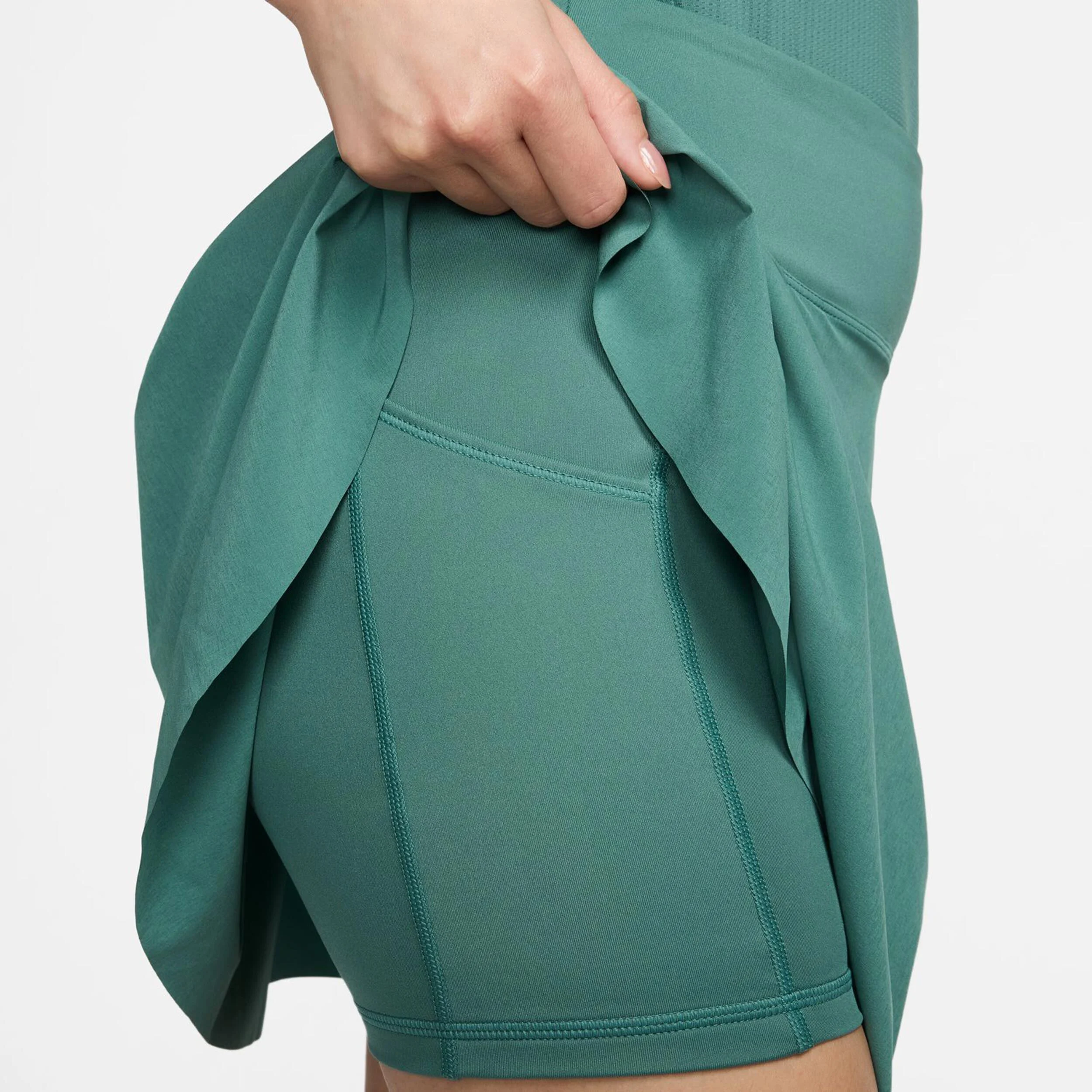 Nike Dri-Fit Advantage Jupe Femmes - Vert Foncé
