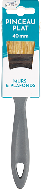PINCEAU PLAT MURS ET PLAFONDS 40MM