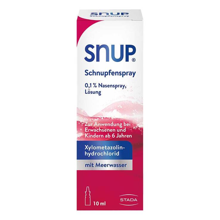 Snup Schnupfenspray 0,1% Nasenspray, 10 ml