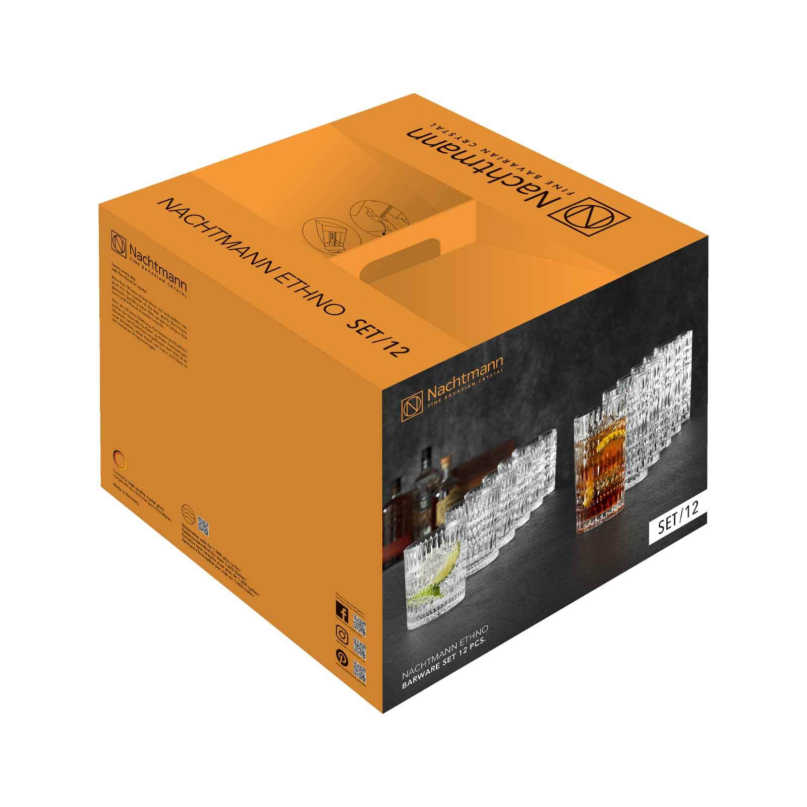 Nachtmann Longdrink & Becher Set Ethno 12er Set