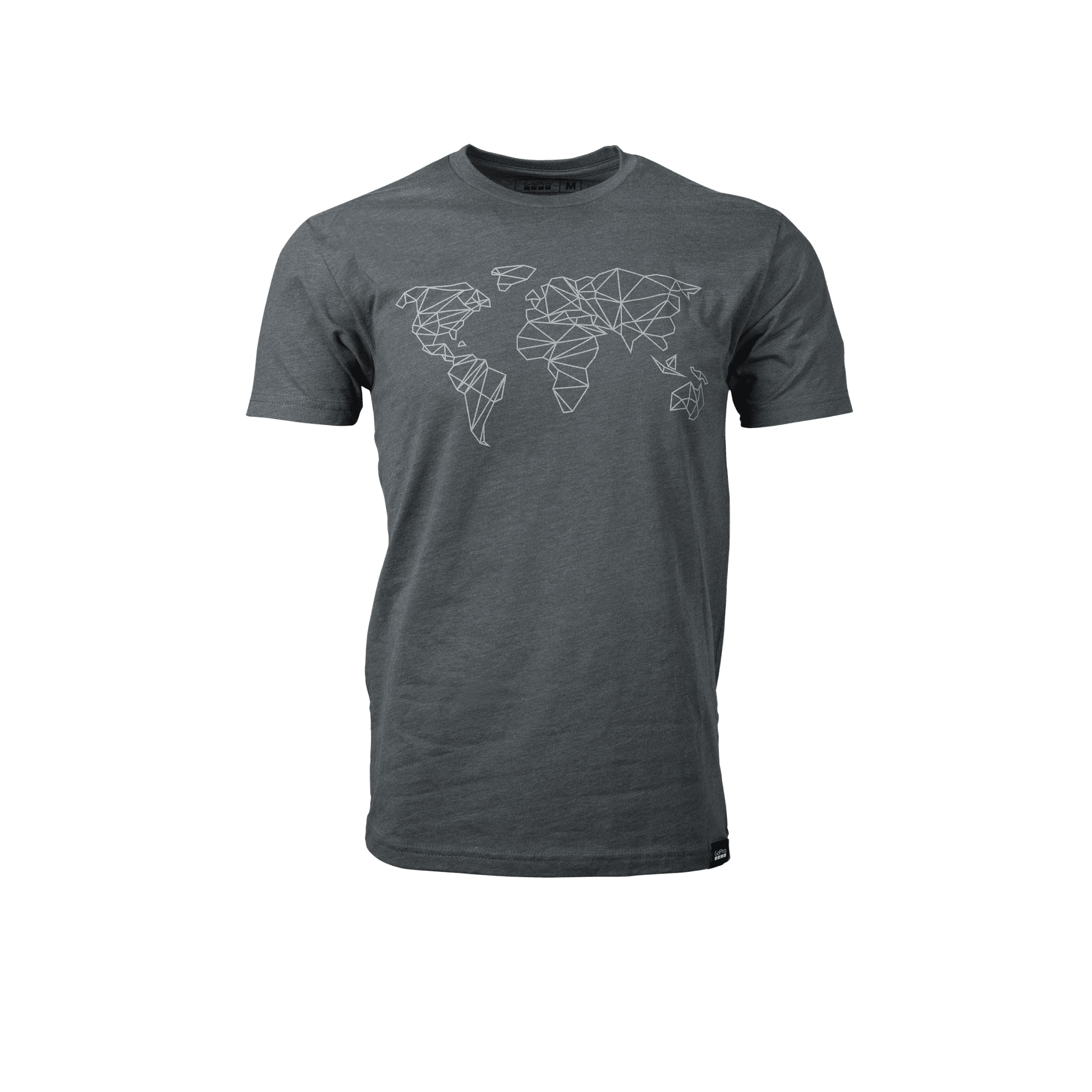 „Global“ T-Shirt mit Print (Grau)