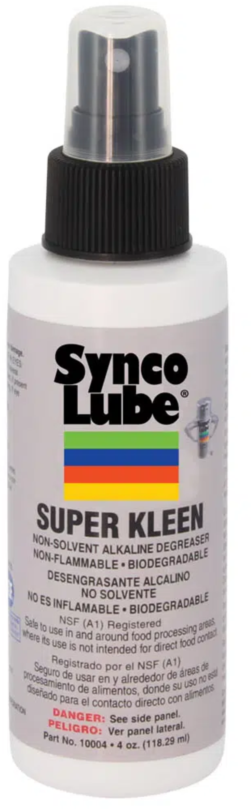 Synco Lube  Super Kleen Reiniger/Entfetter, 118,29 ml    Der kraftvolle Reiniger für alle Fälle