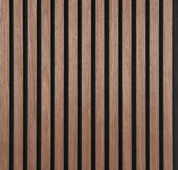 Akustikpanel Quanti walnut 18 × 520 × 2440 mm