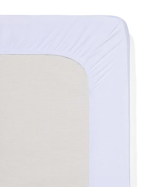 drap-housse percale 80x200 blanc