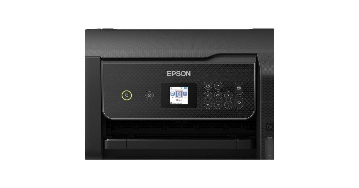 EpsonEcoTank ET-2870 A4 multifunctionele Wi-Fi-printer met inkttank all-in-one inkjetprinter  (Zwart, Scannen, Kopiëren, inclusief tot 3 jaar inkt)