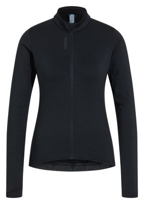 Veste de Cyclisme Femme Odlo Full Zip Zeroweight Ceramiwarm Noir
