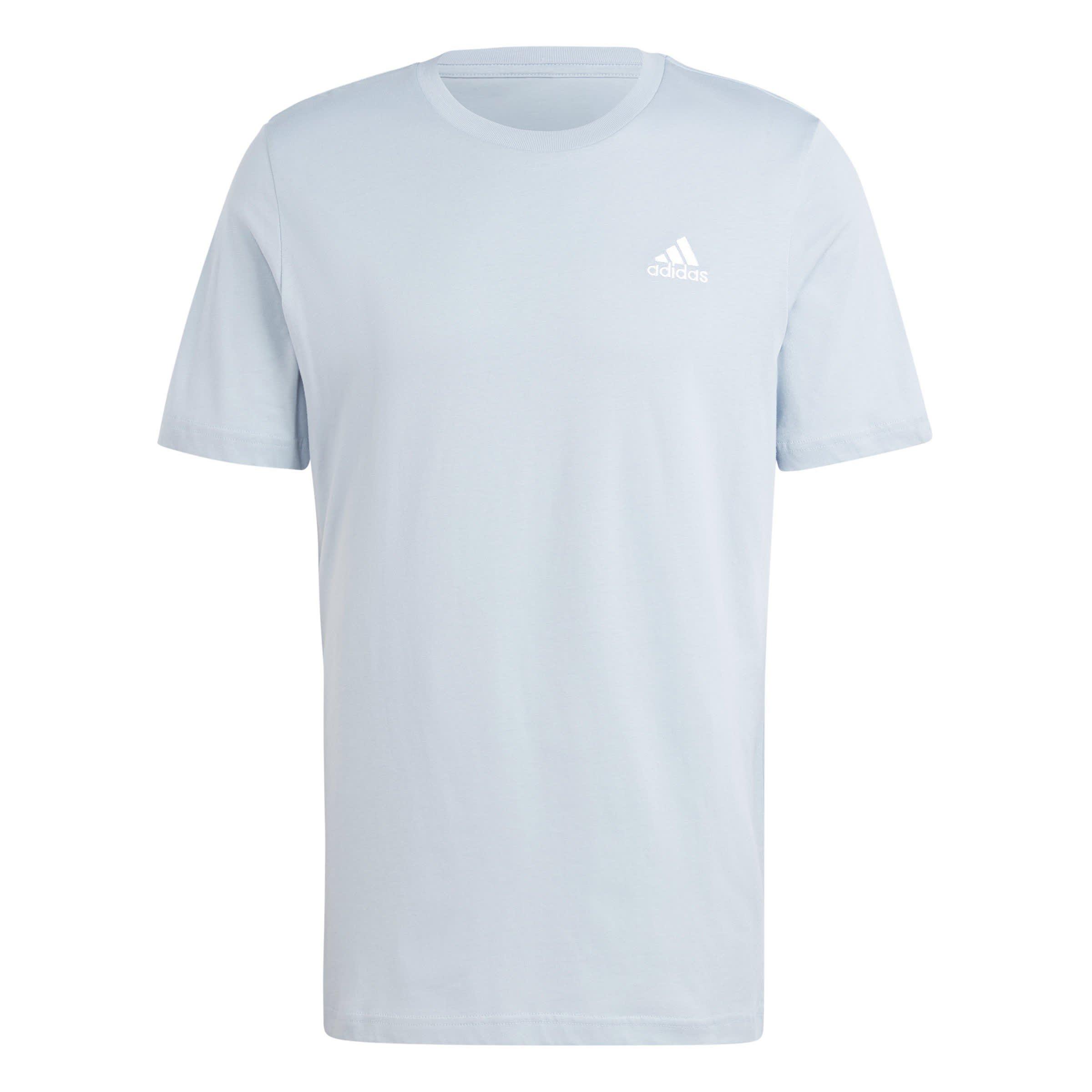 adidas Essentials Single Jersey Logo T-Shirt Mens
