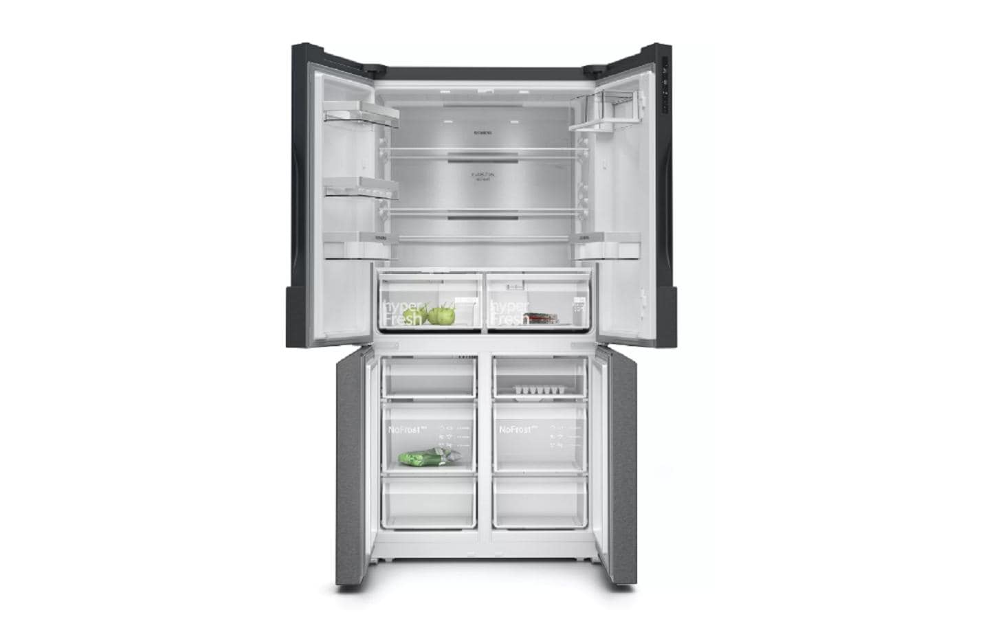 Foodcenter KF96NAXEA Schwarz<br>Side by Side Kühlgerät