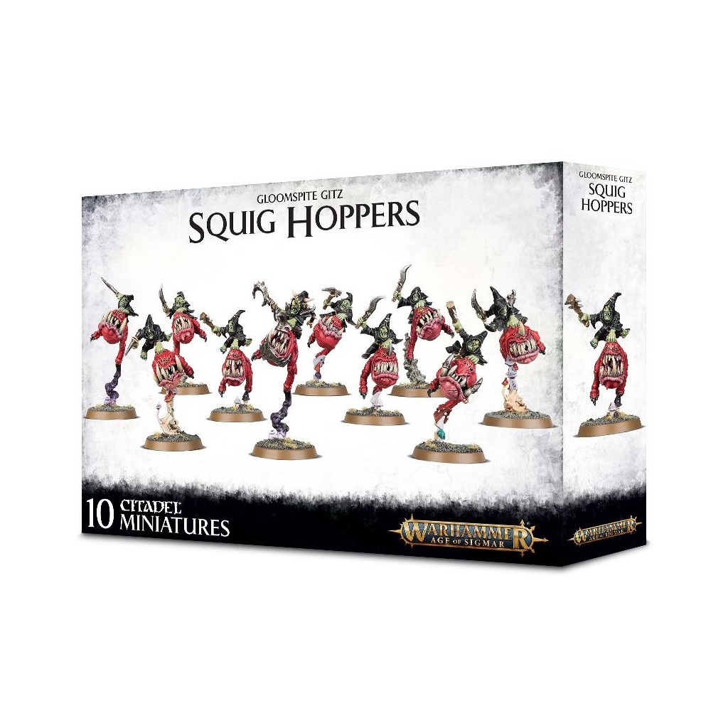 Age of Sigmar : Destruction - Gloomspite Gitz Squig Hoppers