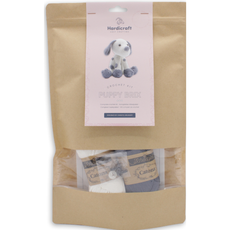 Hardicraft Häkelset Welpe Brix, assortiert