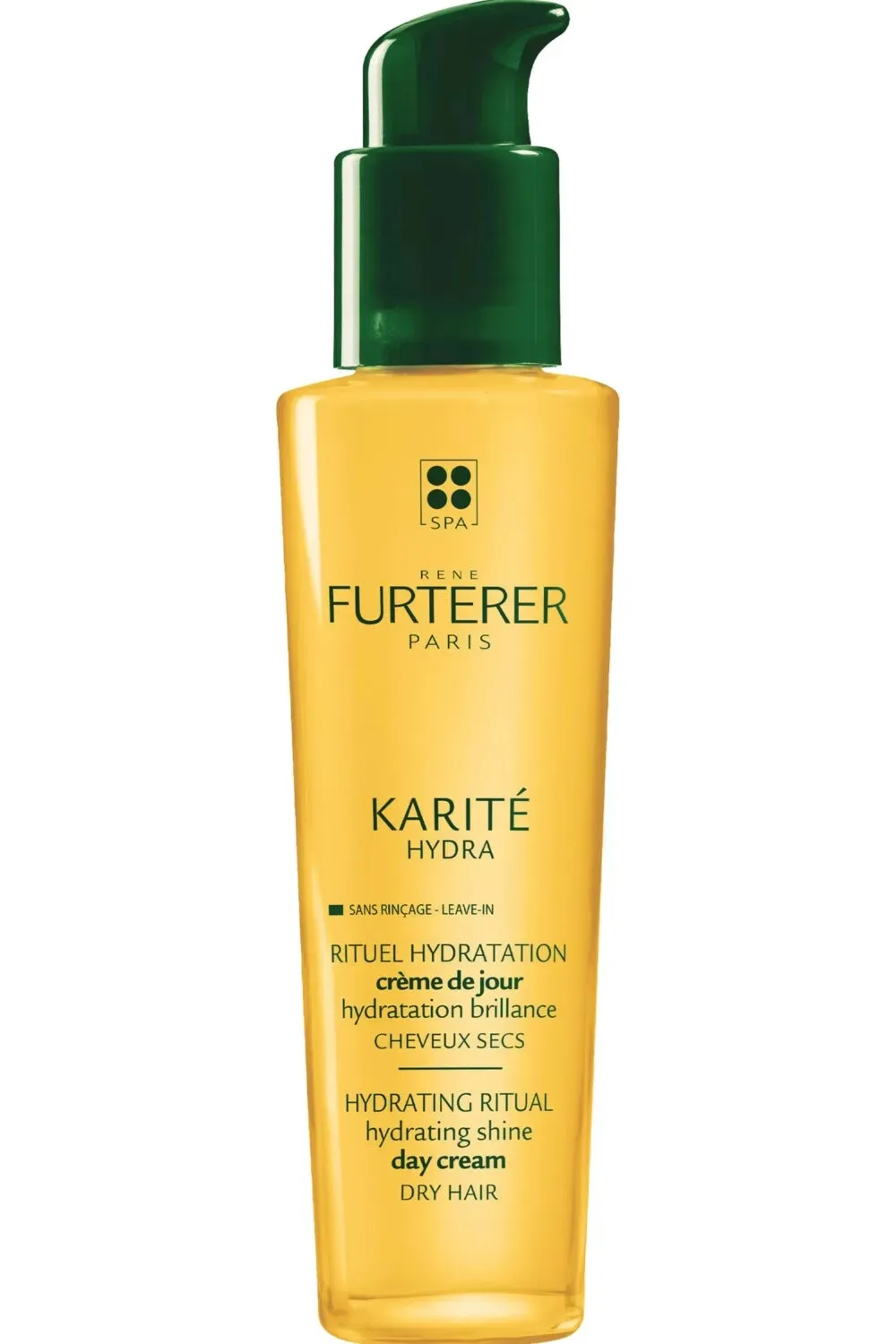 René Furterer Crème de jour hydratante sans rinçage pour cheveux secs Karité Hydra-100 ml