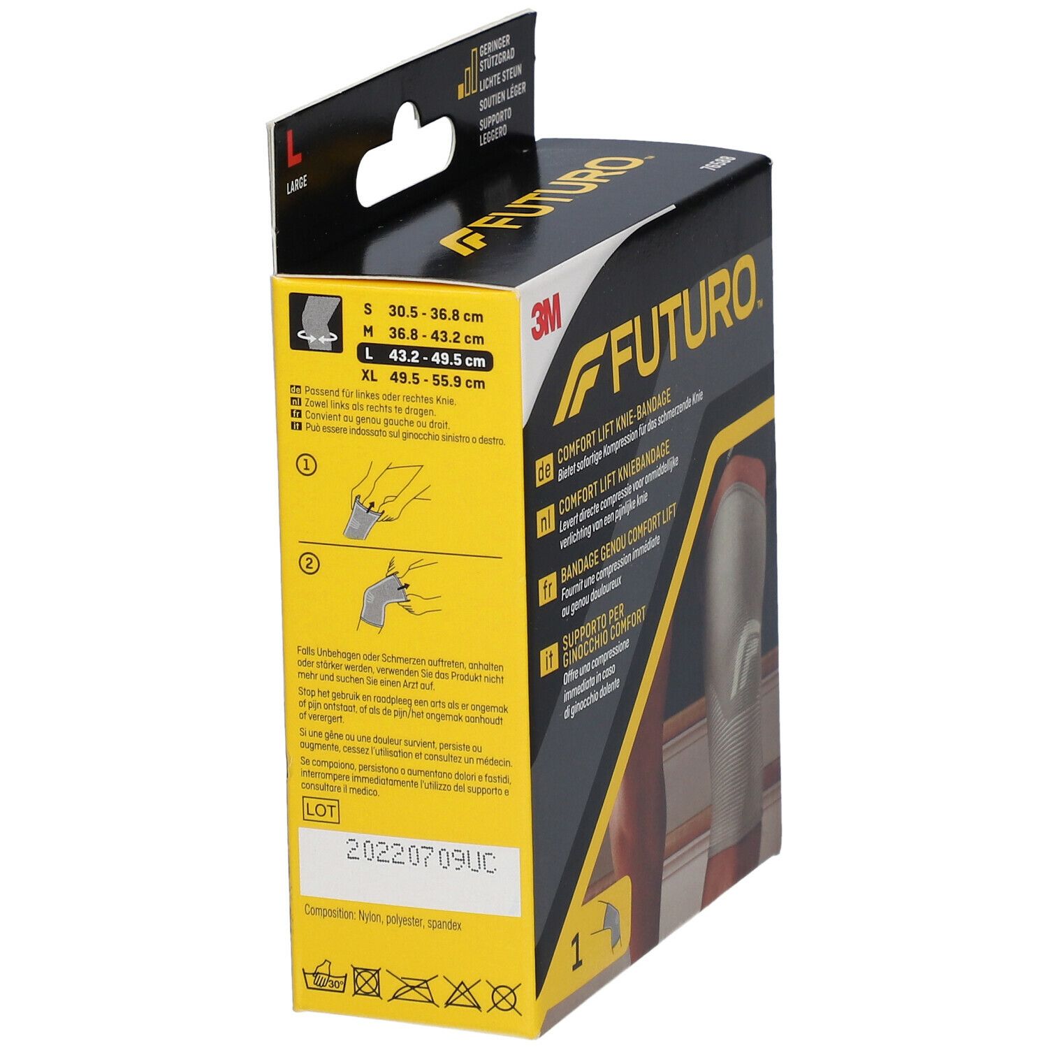 FUTURO Comfort Knie-Bandage Größe L