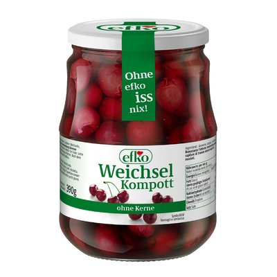 efko Weichselkompott ohne Kern