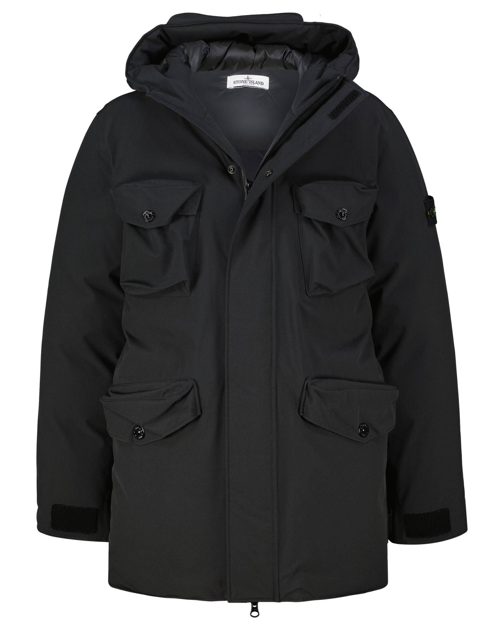 Stone Island Junior| Jungen Daunenjacke mit Kapuze