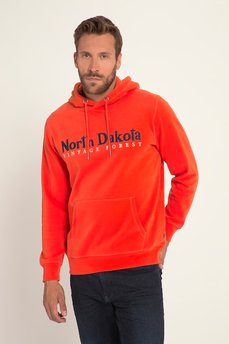 Hoodie, Kapuzensweater, Kängurutasche, North Dakota Stick
