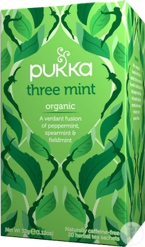 Pukka Herbs Infusion Biologique Trois Menthes 20 Sachets