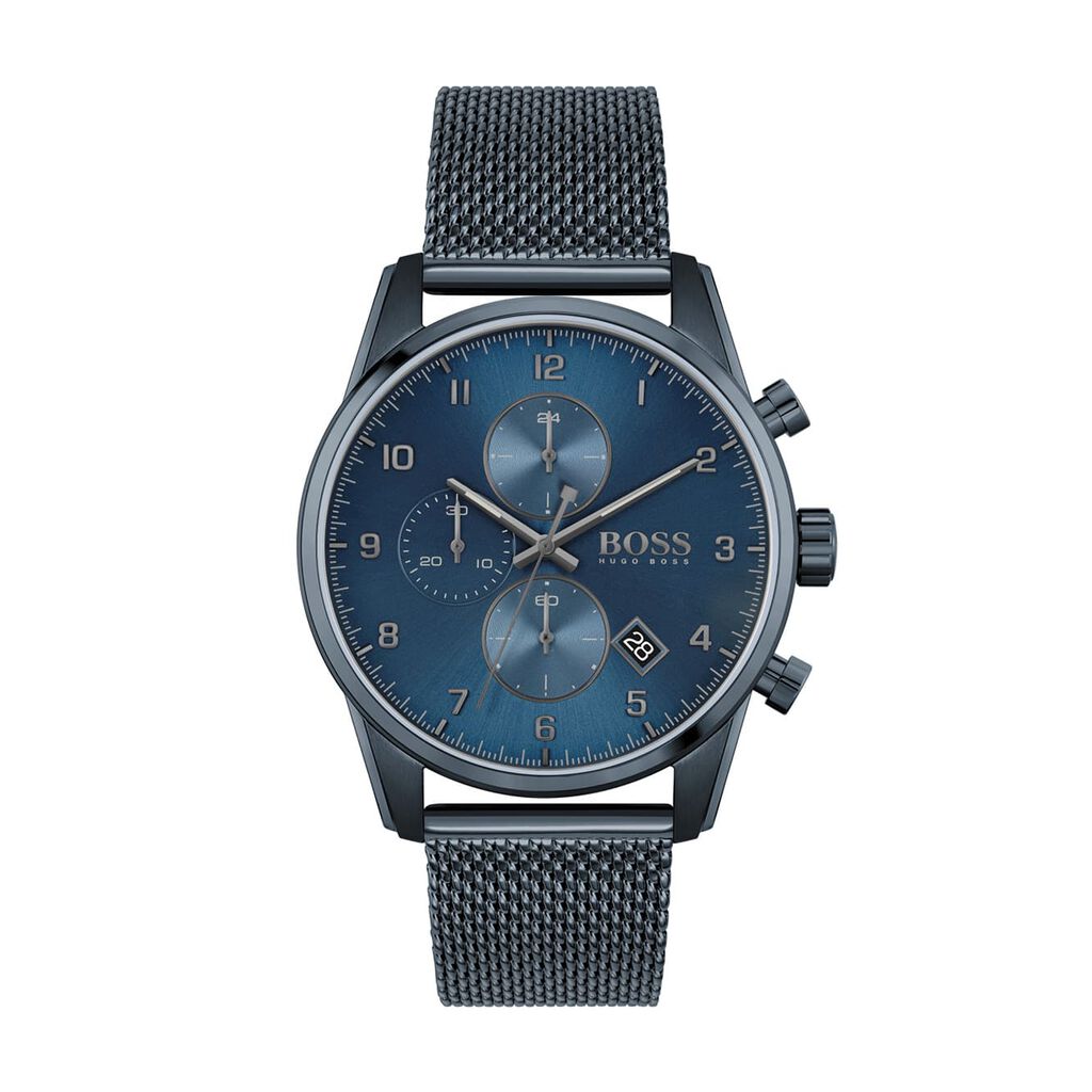 Montre Boss Skymaster Bleu