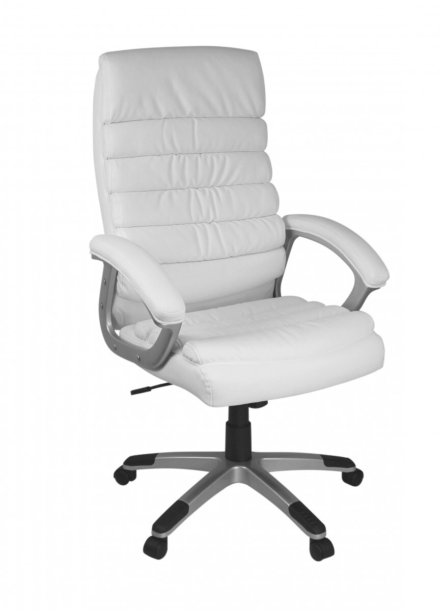 KADIMA DESIGN Schreibtischstuhl LIRI Kunstleder, ergonomisch, hohe Rückenlehne, Wippmechanik, bis 120 kg
