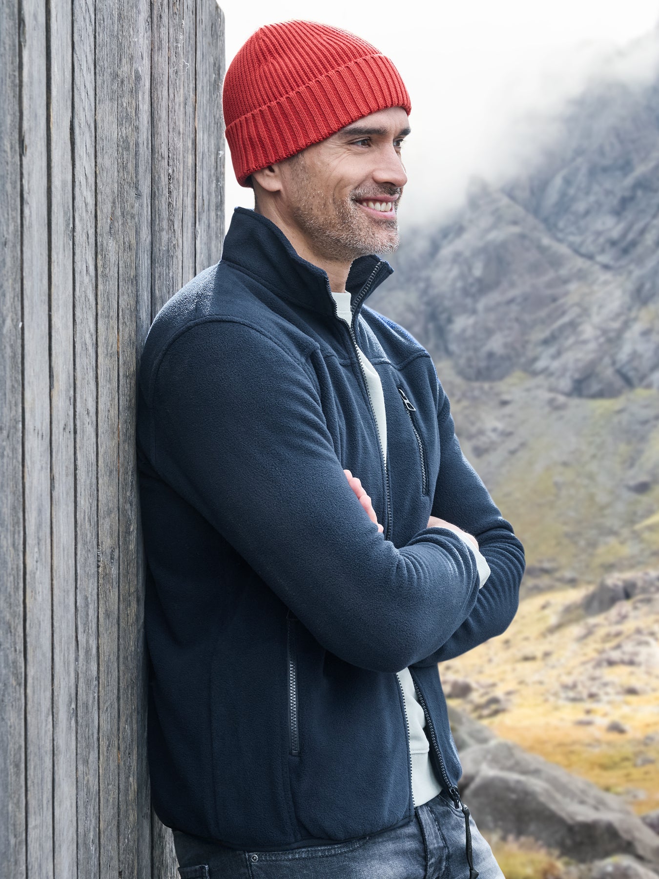 Polar-Fleece Jacke, sportiv