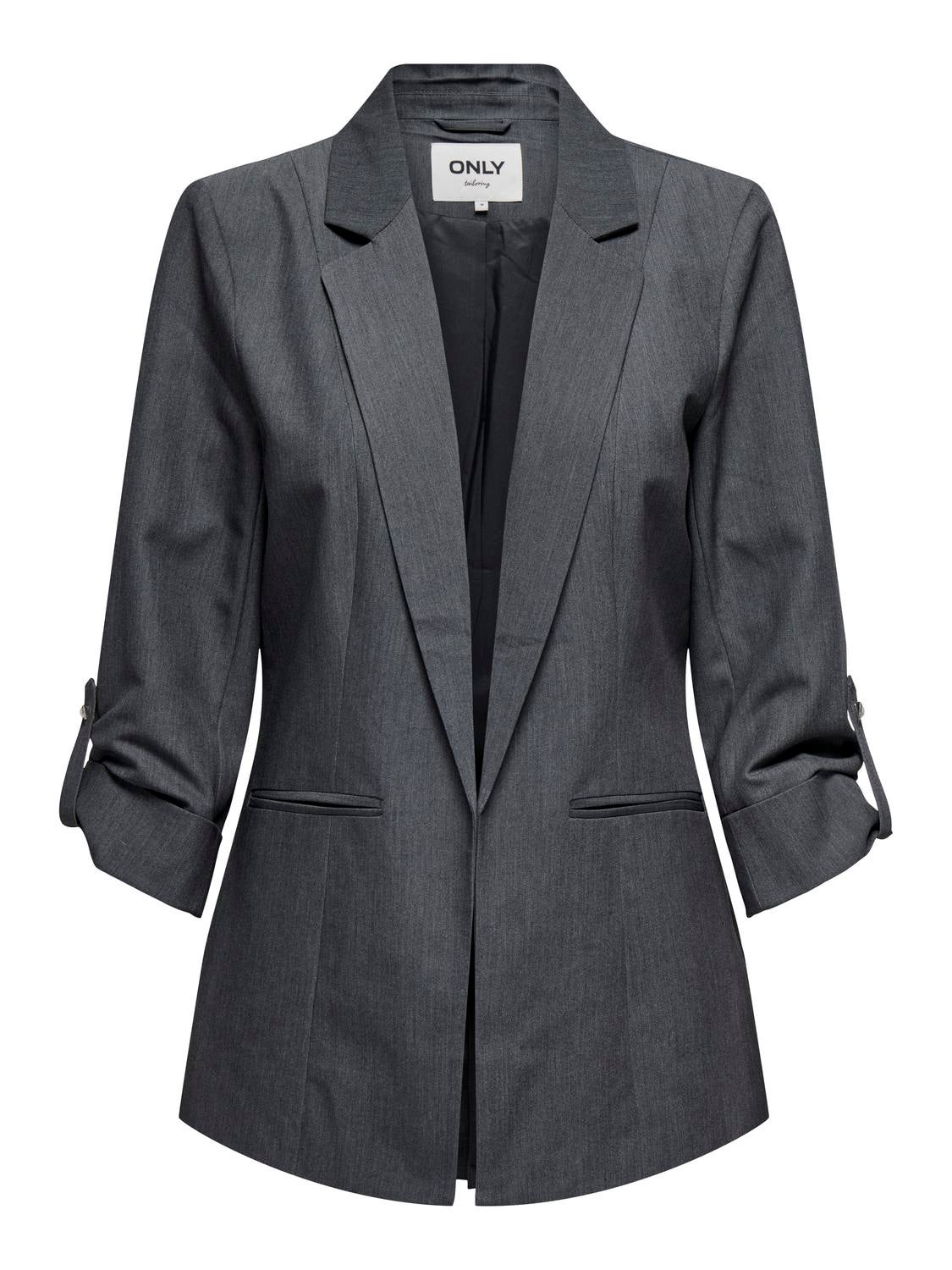 ONLKAYLE-ORLEEN Blazer Medium Grey Melange