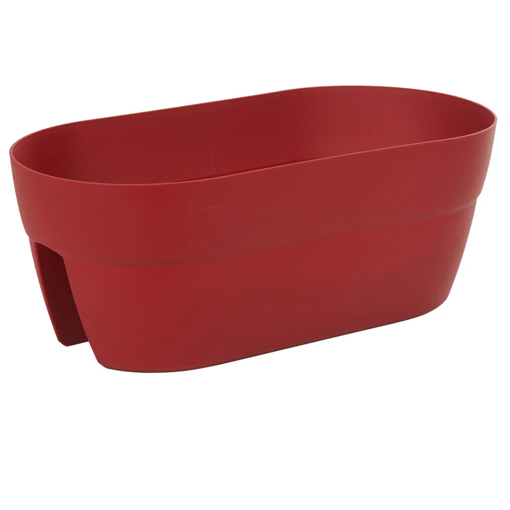 Jardinière cavalière Cancun rouge rubis  19,5 L