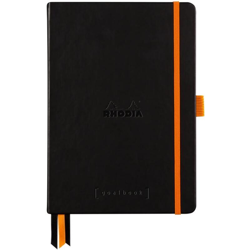 Rhodiarama Goalbook rembordé rigide A5 240 pages dot papier ivoire 90 g