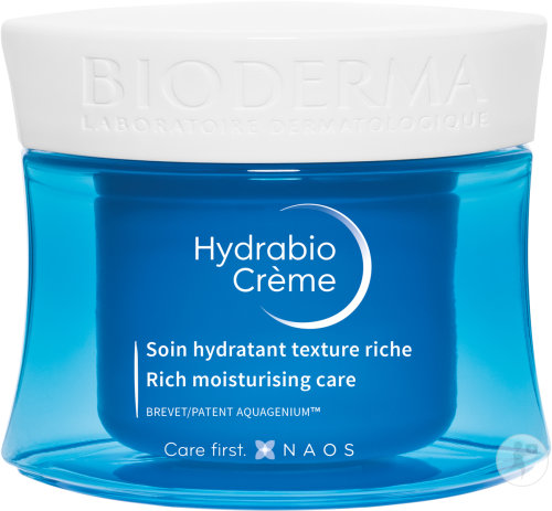 Bioderma Hydrabio Crème Soin Hydratant Texture Riche Pot 50ml