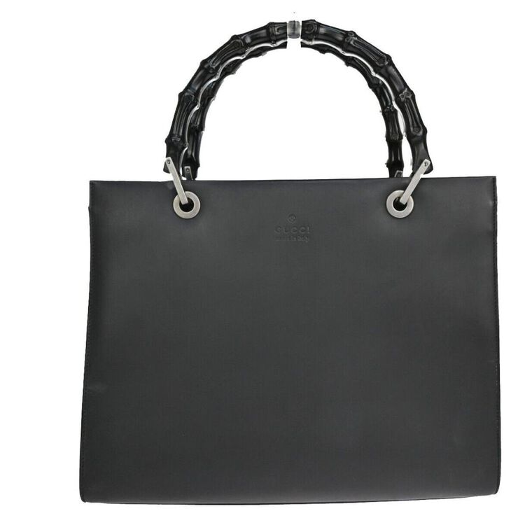 Gucci Vintage Gucci Bamboo Black