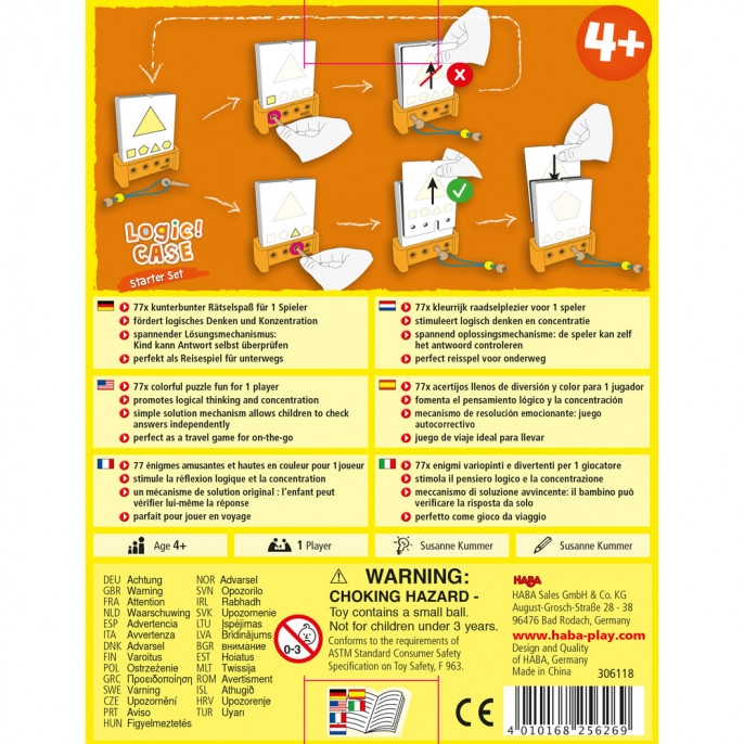 Logic! Case 4+ : Boîte de démarrage