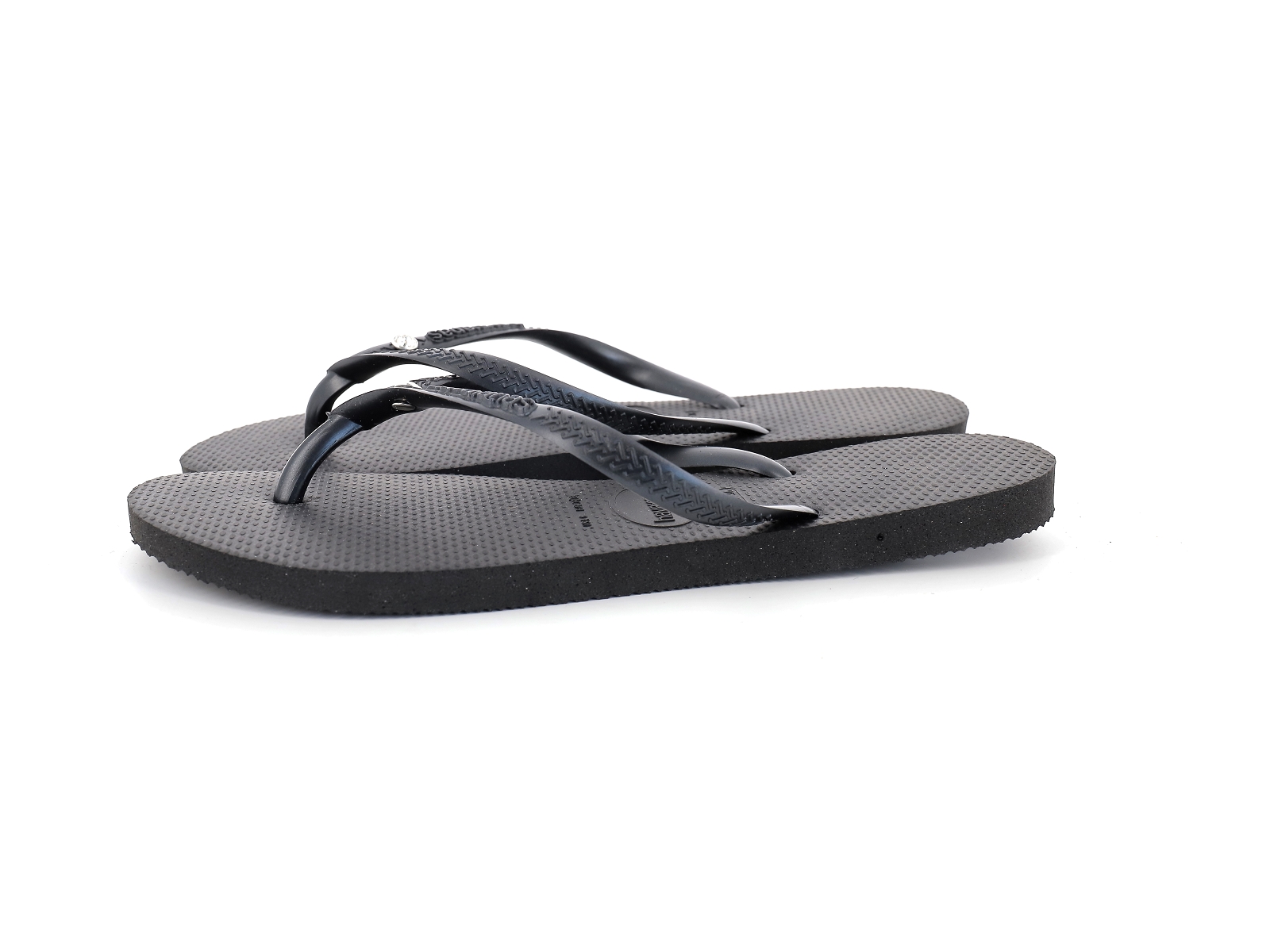 Havaianas-SLIM CRYSTAL SW2 Plastique Noir