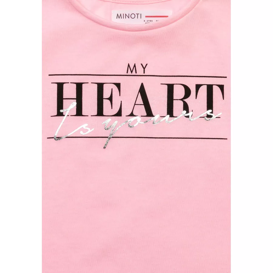 MINOTI T-Shirt Neonrosa