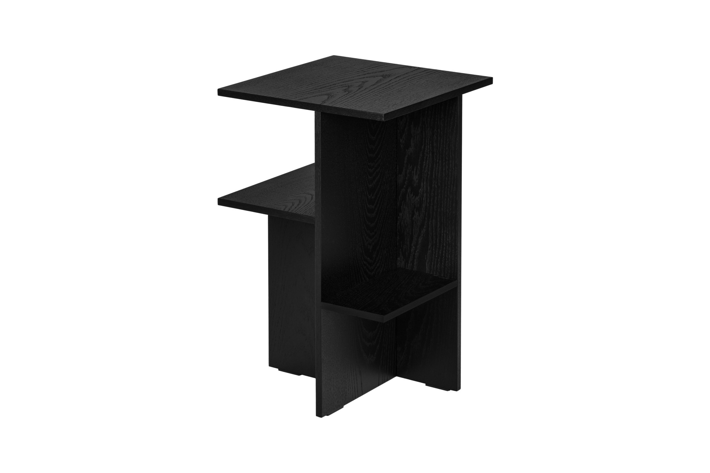 noo.ma ATIK Bijzettafel - Vulcano Black Oak