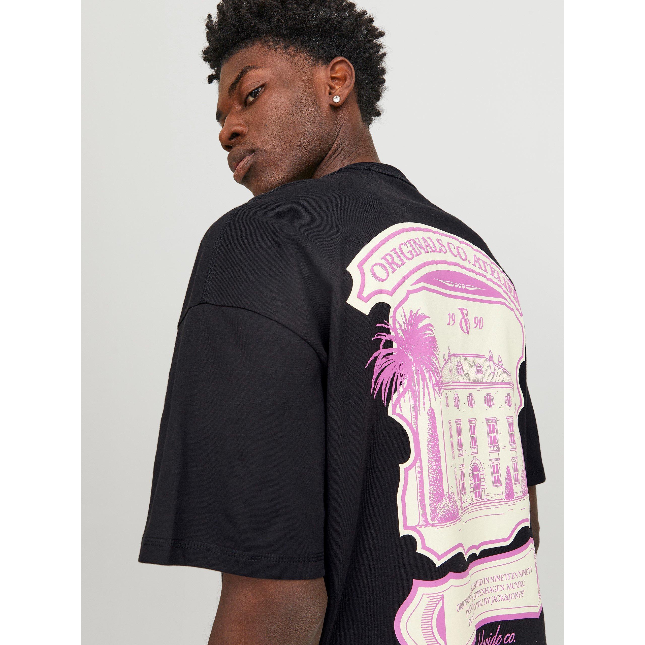 Jack and Jones Back Graphic Oversized T Shirt